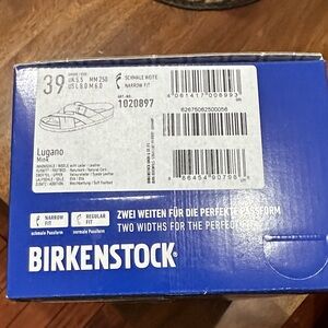 Birkenstock Lugano Sandals in Mink Brown